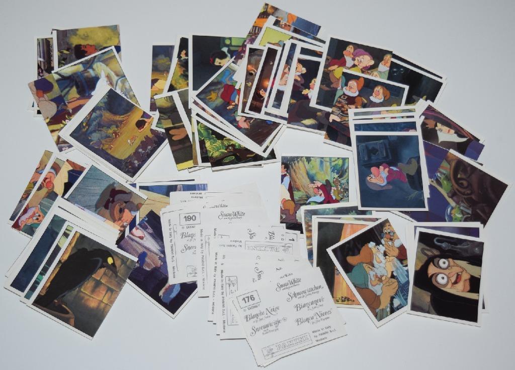 Panini  Disney Sneeuwwitje1994 / 224 stickers / Reeks - 1, Verzamelen, Verzenden, Sneeuwwitje of Doornroosje, Zo goed als nieuw