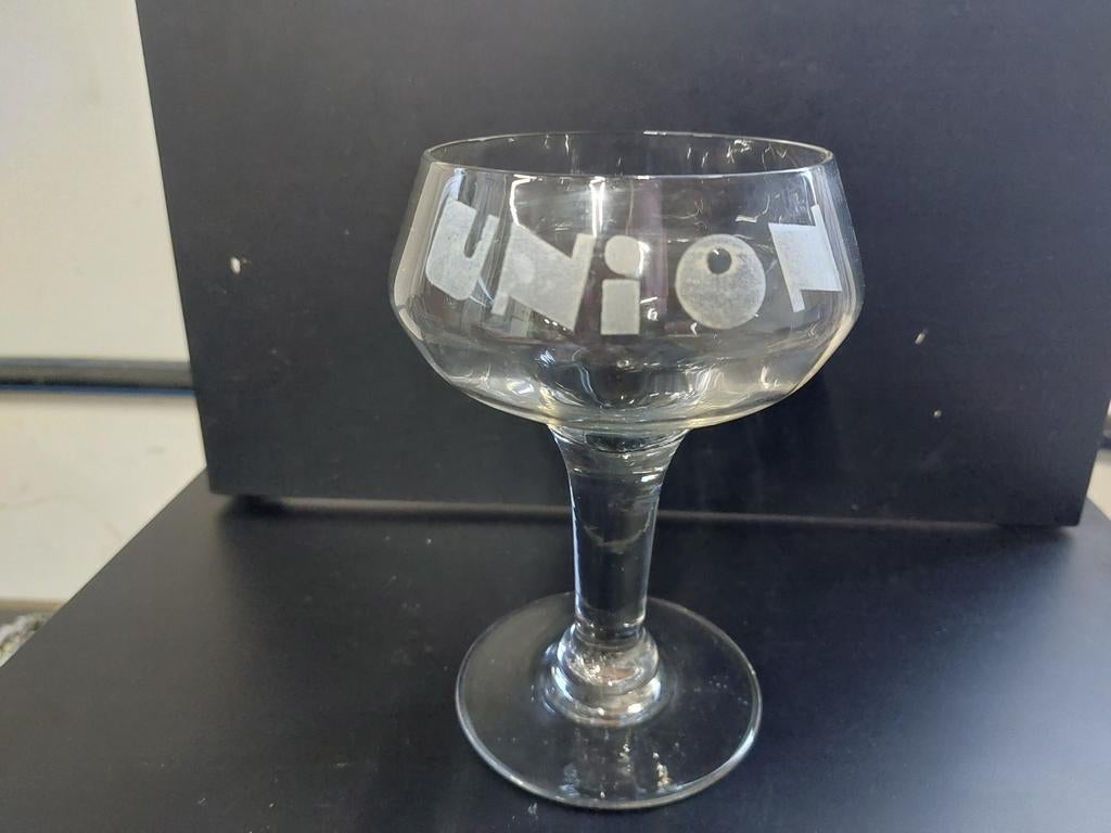 Verre à bière Old Union, Collections, Enlèvement ou Envoi, Comme neuf, Verre à bière