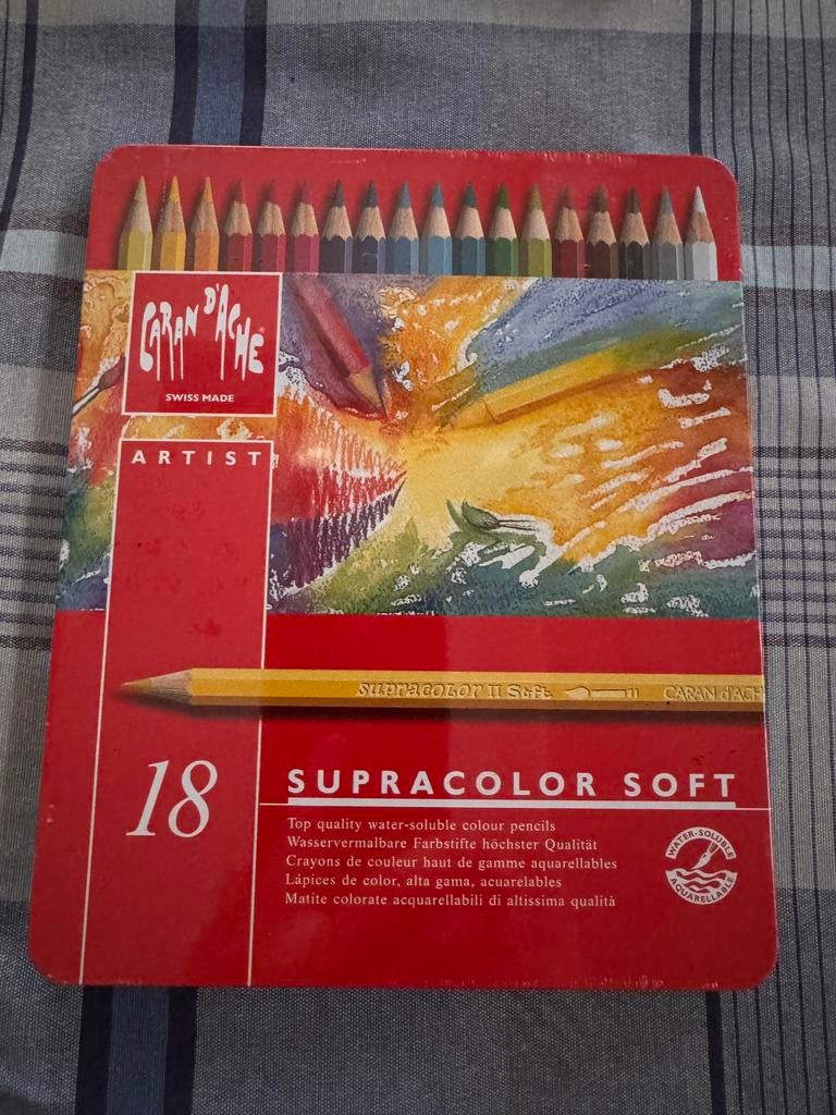 Caran d’ Ache kleurpoltoden nieuw supracolor soft, Ophalen of Verzenden, Nieuw