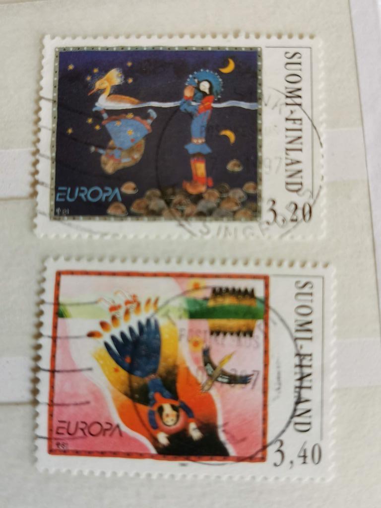 Finland 1997 - reeks Europa CEPT, Ophalen of Verzenden, Finland, Gestempeld