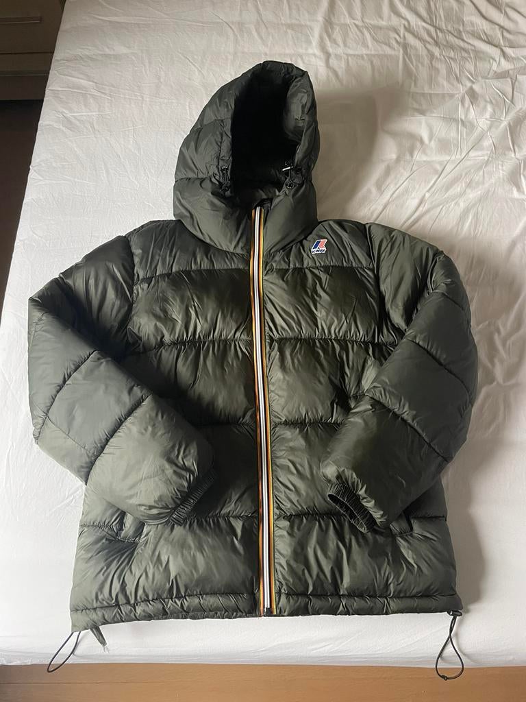 Winterjas Kway, Ophalen, Zo goed als nieuw, Maat 48/50 (M), Groen