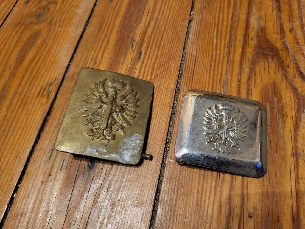 Lot 2 boucles ceinturon, Espagne Franquiste, Envoi