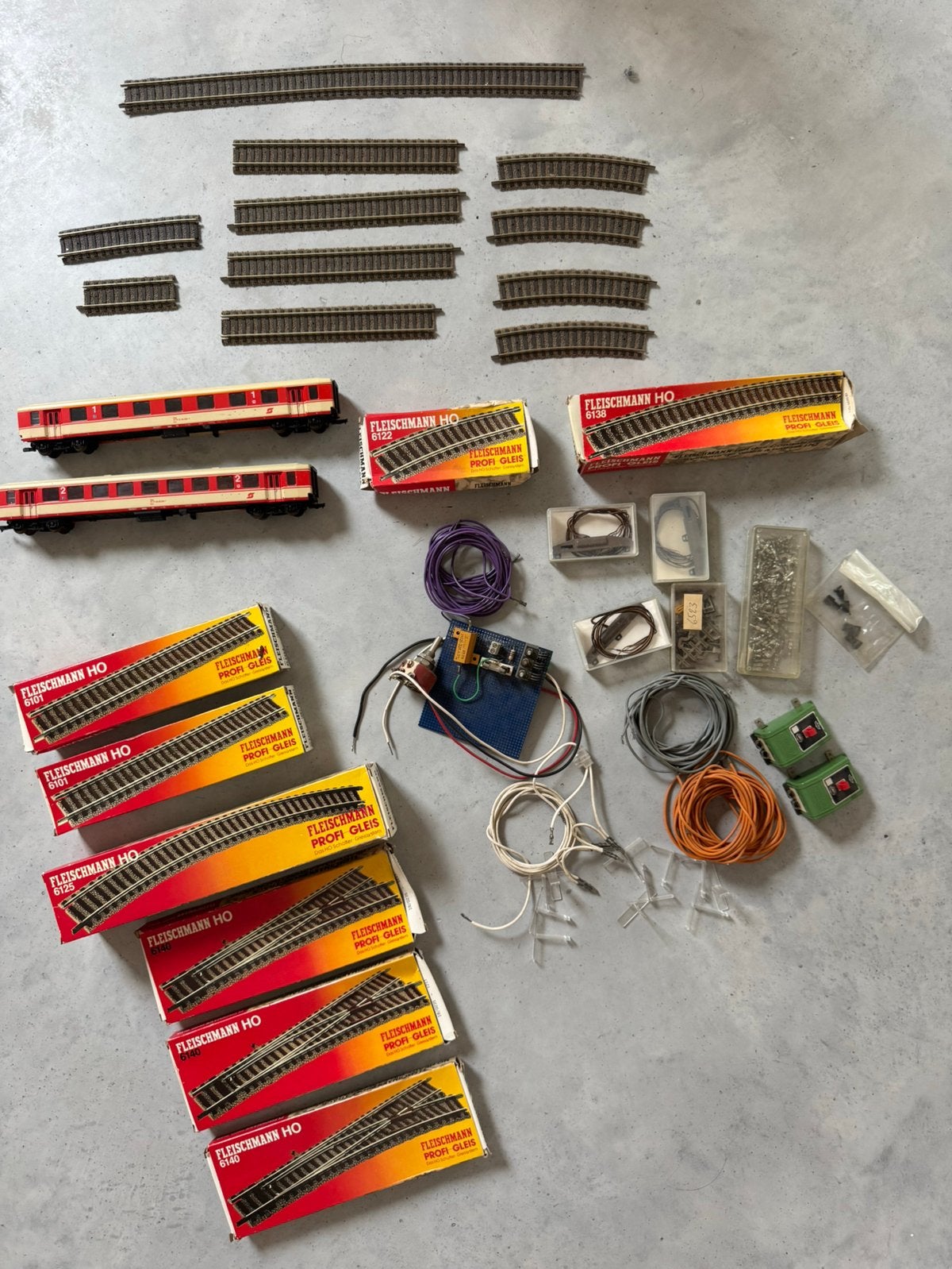 Fleischmann Profi Rails verschillende sets, Gelijkstroom, Fleischmann, Rails, Ophalen of Verzenden