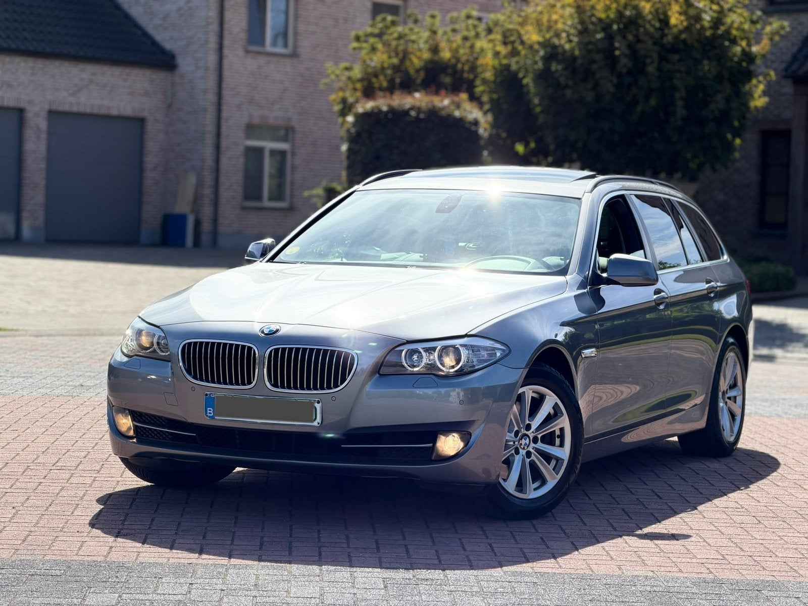 BMW 520d 2012* Automaat!/Panoramische dak* EURO 5, Auto's, BMW, Automaat, Euro 5, Zwart, Bedrijf