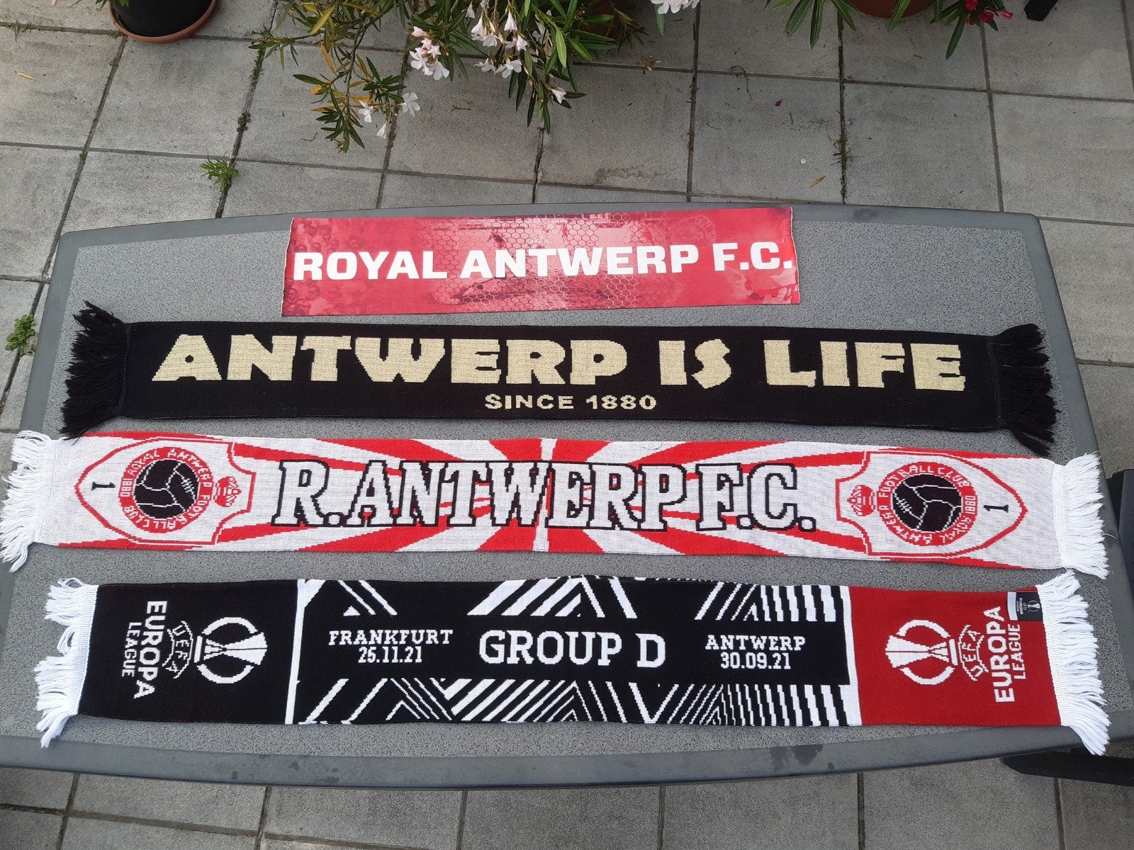 Voetbal sjaals RAFC, Ophalen of Verzenden