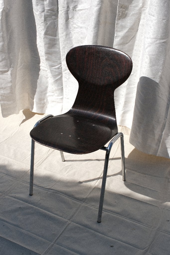 CHAISE DESIGNER VINTAGE, Brun, Enlèvement, Utilisé, Chaise de bureau