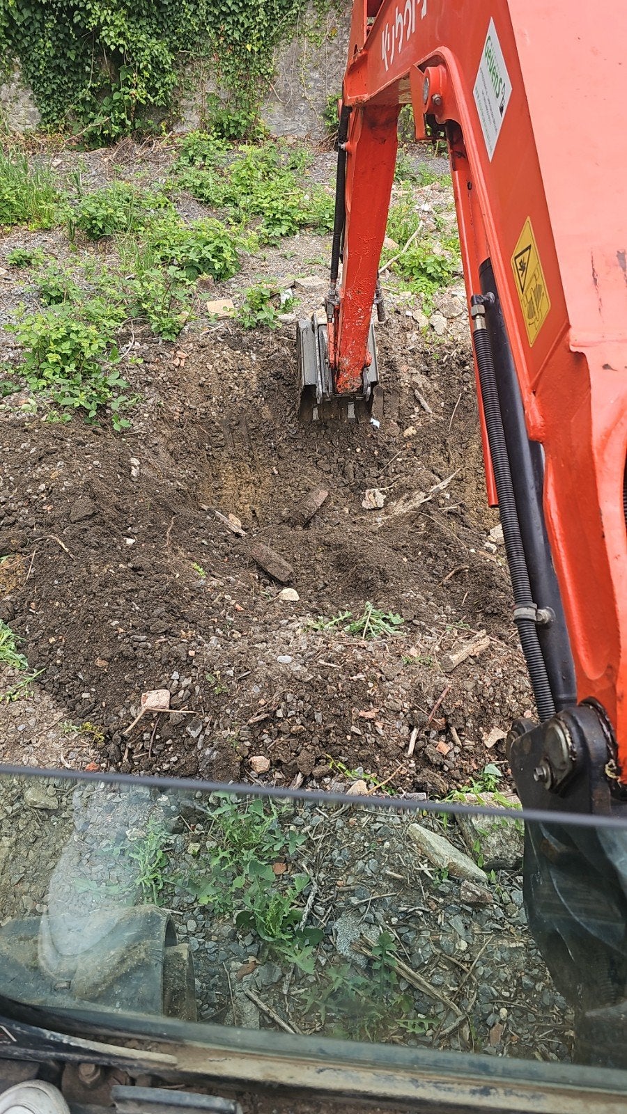 Travaux de excavaciones en général
