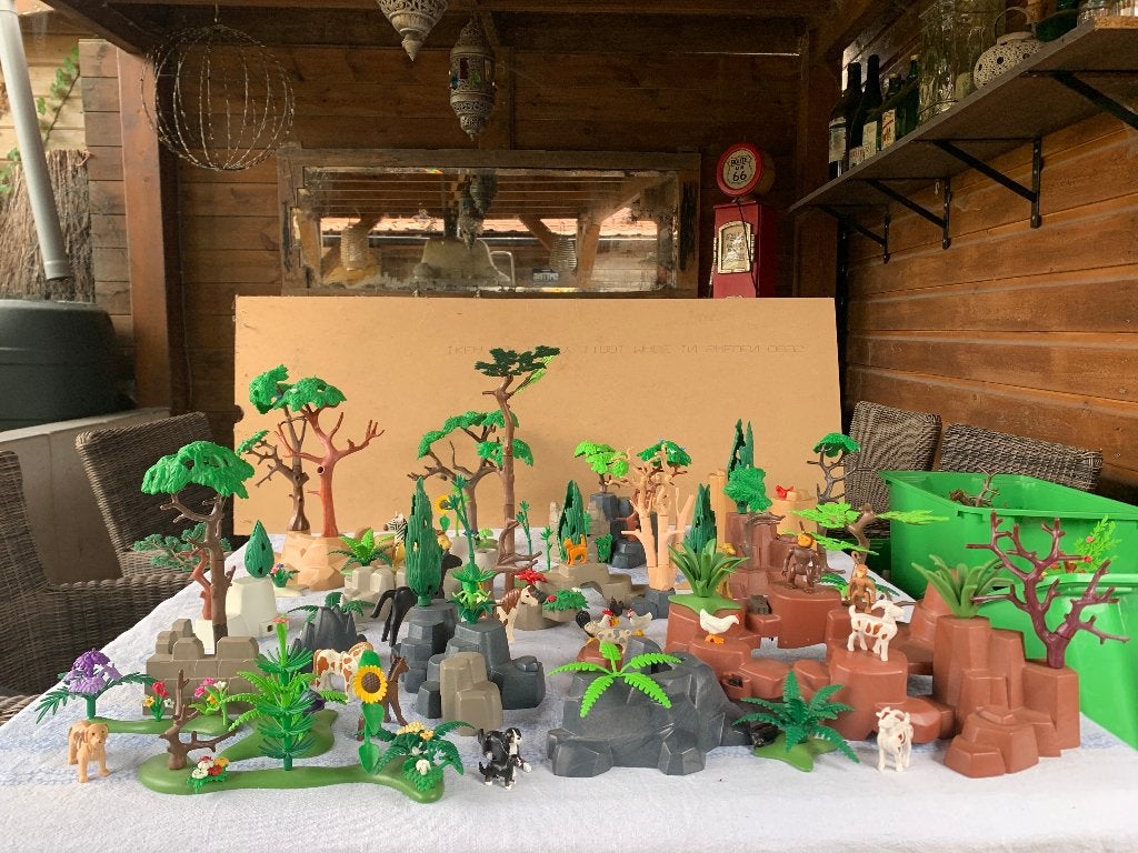 PLAYMOBIL: GROOT DIERENPARK B, Wild life, Losse onderdelen, Ophalen of Verzenden, Zo goed als nieuw