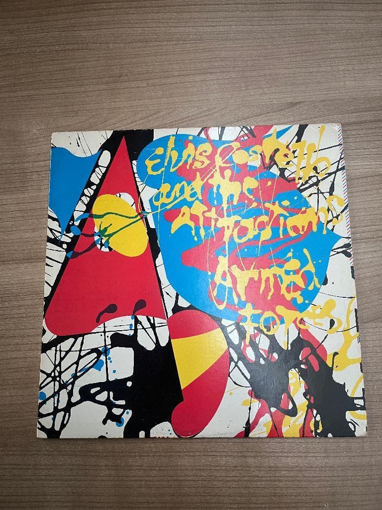 ELVIS COSTELLO - ARMED FORCES, Cd's en Dvd's, Vinyl | Rock, Gebruikt, Beschermende buitenhoes, Rock-'n-Roll, 1970 - 1979, Ophalen of Verzenden