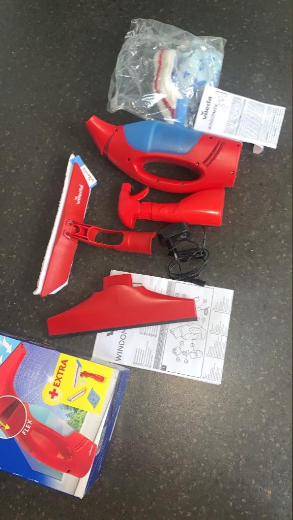 Aspirateur Fenêtre Vileda, Enlèvement