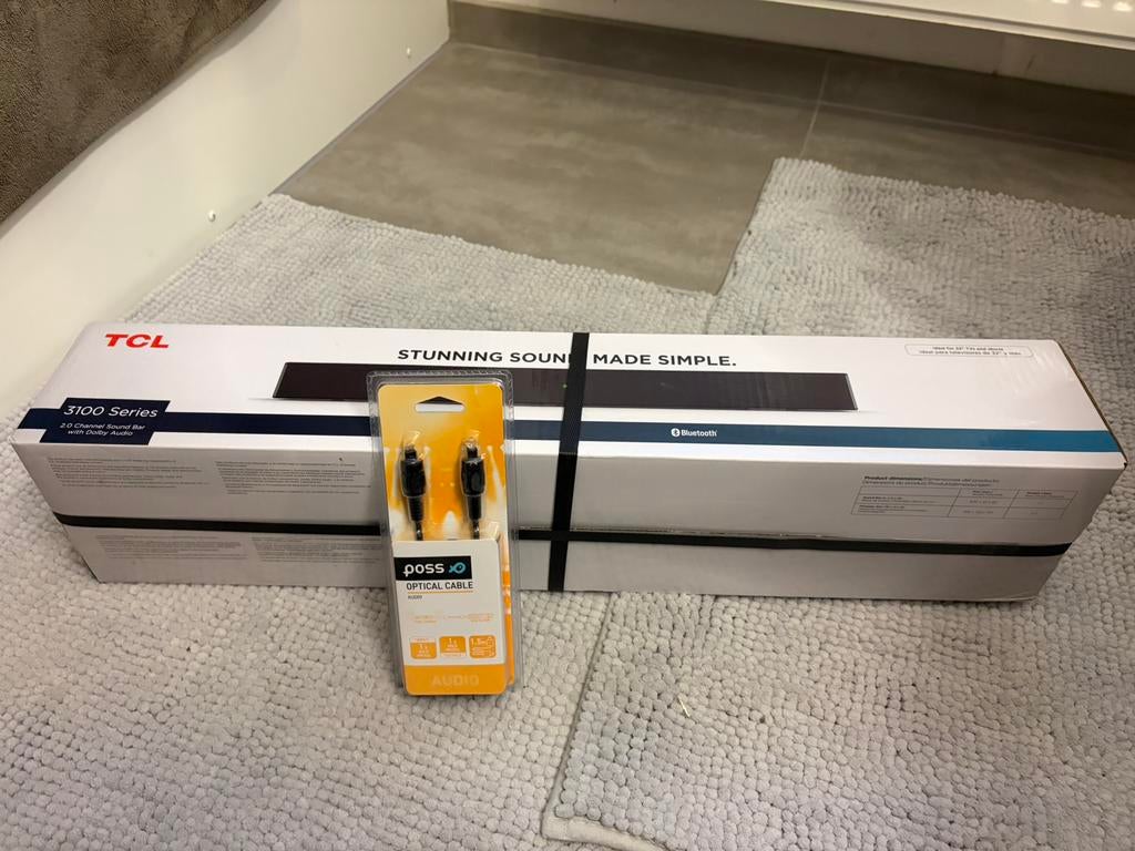 Splinternieuwe tcl soundbox, Enlèvement, Bluetooth, Neuf