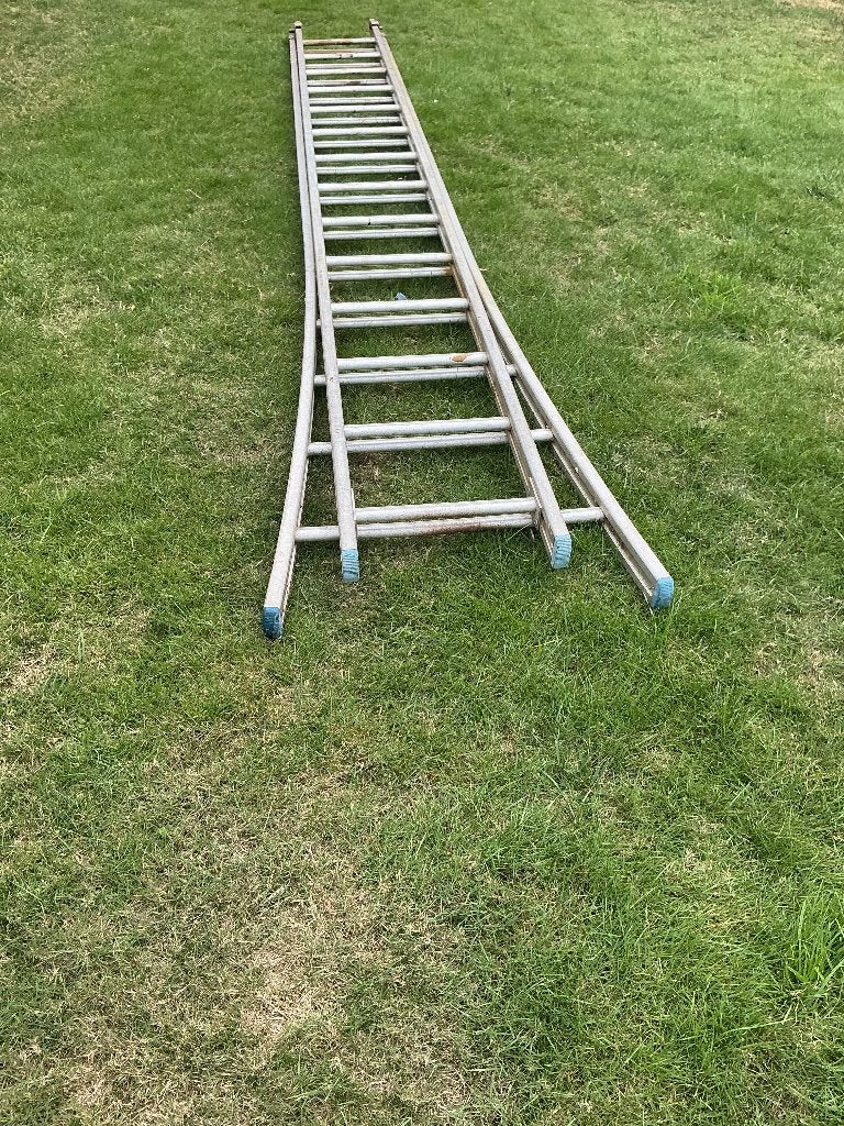 2 delige aluminium schuifladder, Enlèvement