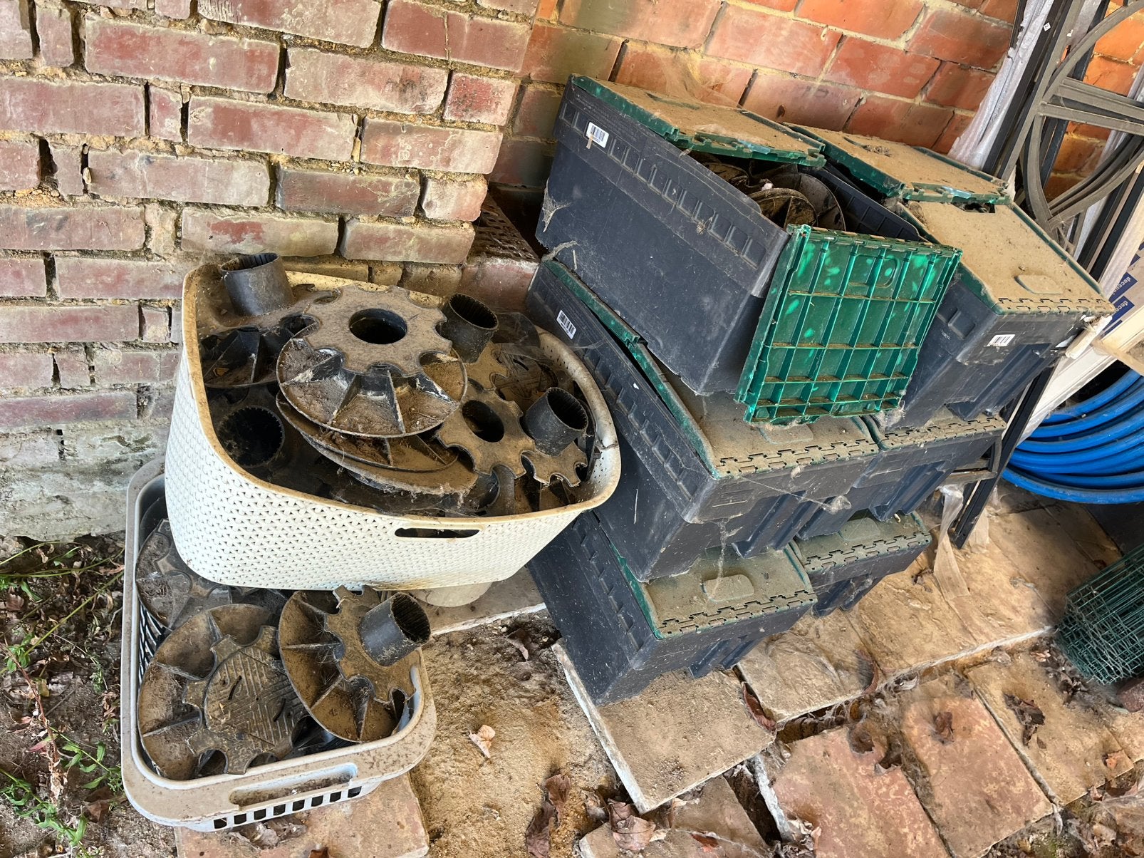 Voetjes terras tegels, Tuin en Terras, Ophalen, Zo goed als nieuw