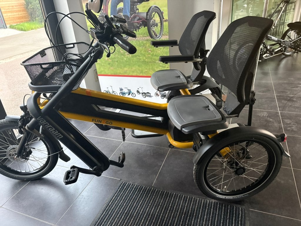 fun2go Van Raam OPTION COMPLÈTE batterie double + garantie, Vélos & Vélomoteurs, Enlèvement, Comme neuf, Frein à disque, Fun2go van raam