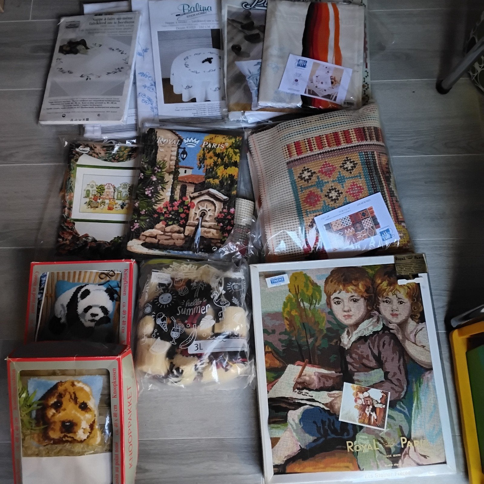 Lot handwerk, Hobby en Vrije tijd, Borduren en Borduurmachines, Ophalen