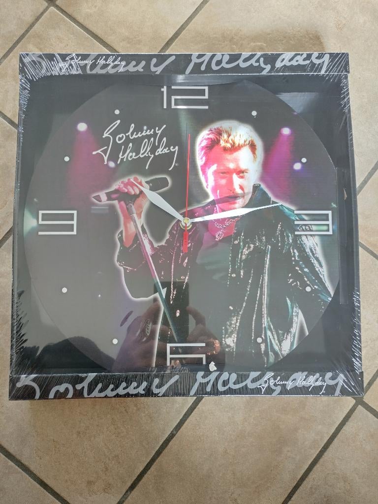 Johnny Hallyday klok, Verzamelen, Ophalen of Verzenden, Nieuw