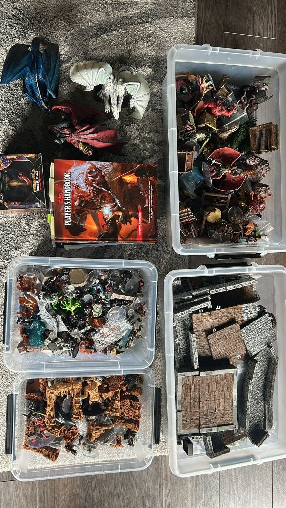 Dungeons & Dragons collectie, Enlèvement, Comme neuf, Autres types, Figurine(s)