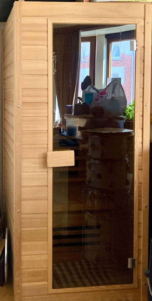 Cabine infrarouge, Enlèvement, Comme neuf, Infrarouge, Sauna complet