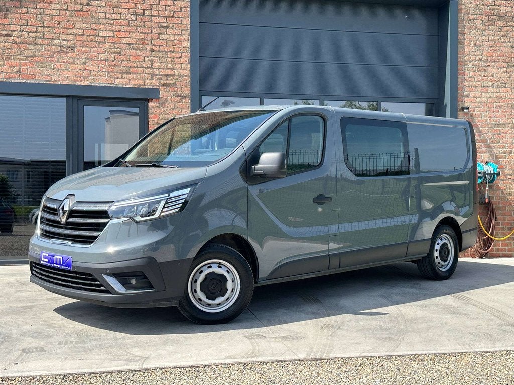 Renault Trafic 2.0dCi Automaat L2H1 Grand Confort Dubbele Ca, Autos, Argent ou Gris, Achat, Entreprise, Carnet d'entretien