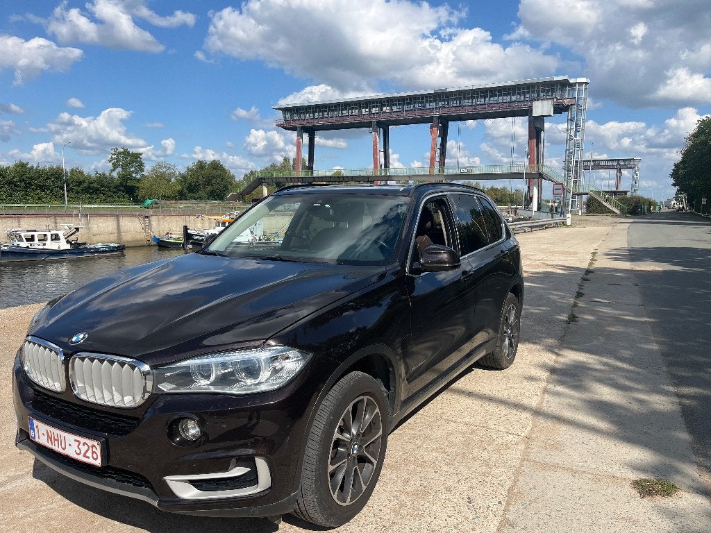 BMW X5, 2015, 224.000km, 2.5D, 7 Zitplaatsen, S-Drive, Autos, BMW, Cuir, Achat, 7 places, 5 portes
