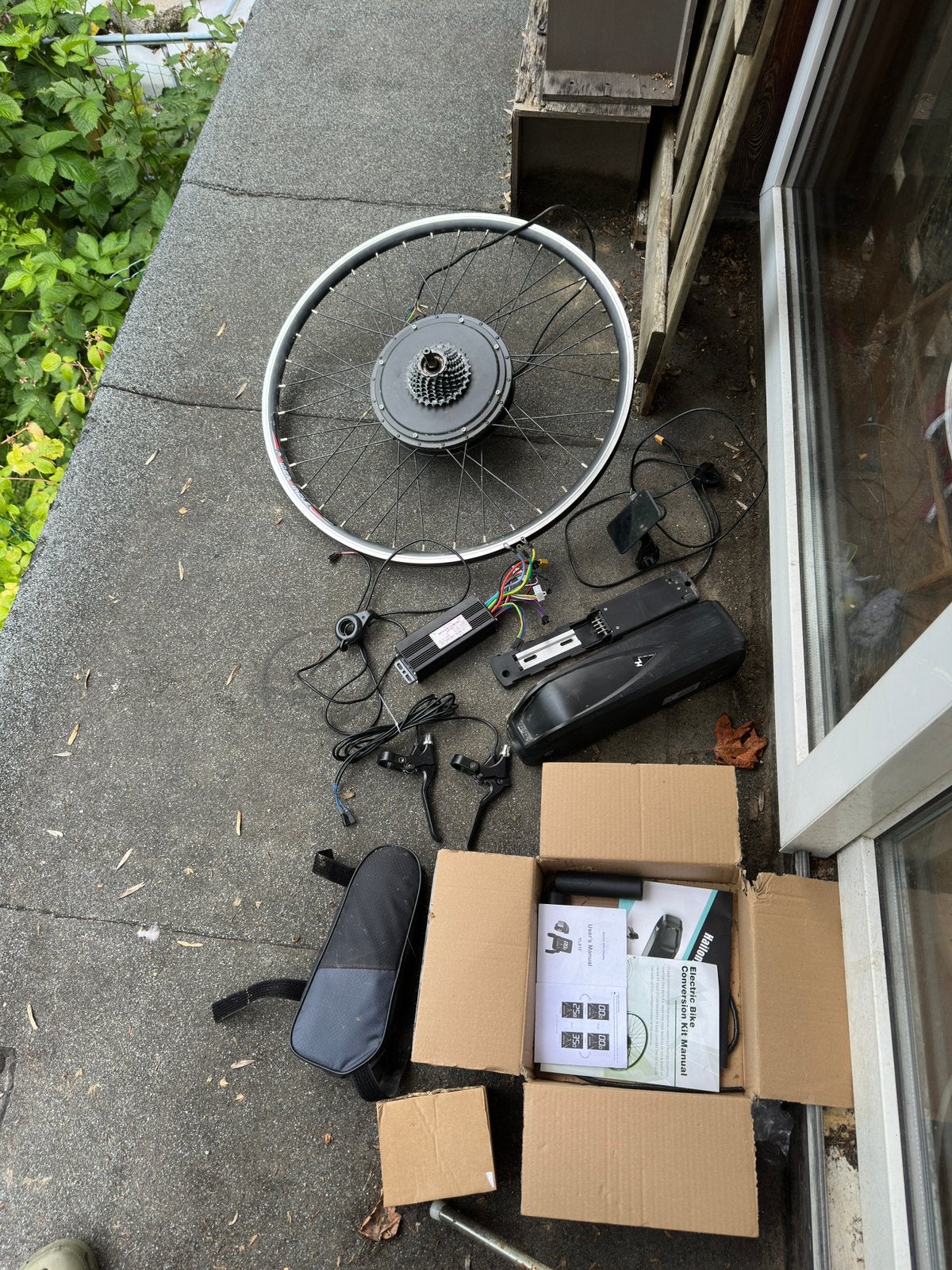 Conversion kit 1000W/1KW 48V 20A, Fietsen en Brommers, Ophalen, Gebruikt, 30 tot 50 km per accu