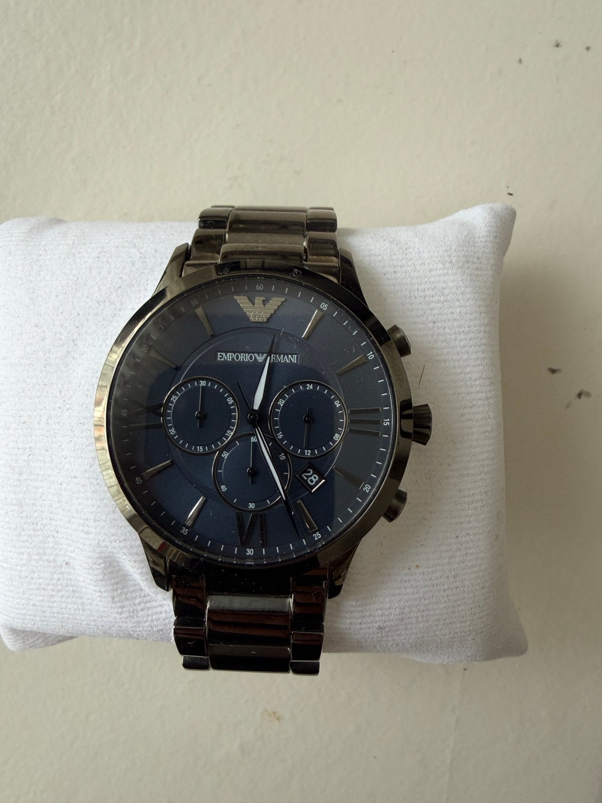 Emporio Armani Herenhorloge, Handtassen en Accessoires, Horloges | Heren, Nieuw, Polshorloge, Overige merken, Ophalen of Verzenden