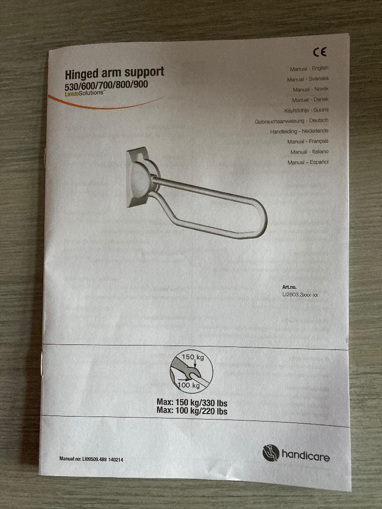 Nieuwe sterke handgrepen/beugels 80 cm. Perfecte staat, Ophalen of Verzenden, Nieuw