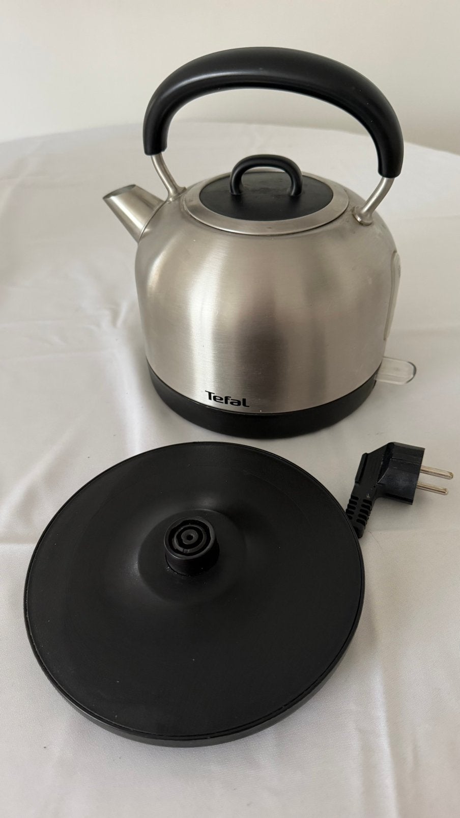 Bouilloire électrique Tefal Equinox 1,7L – Inox – rétro chic, Electroménager, Enlèvement ou Envoi, Comme neuf