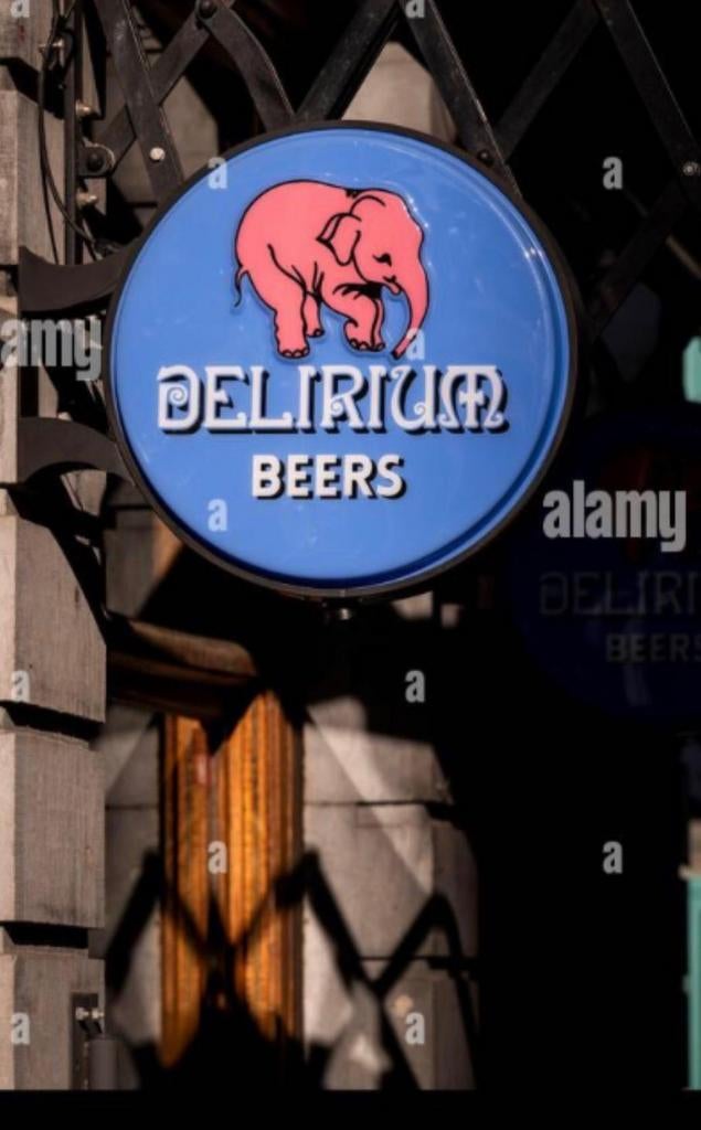 Led-verlichting Delirium gevelreclame, Verzamelen, Ophalen