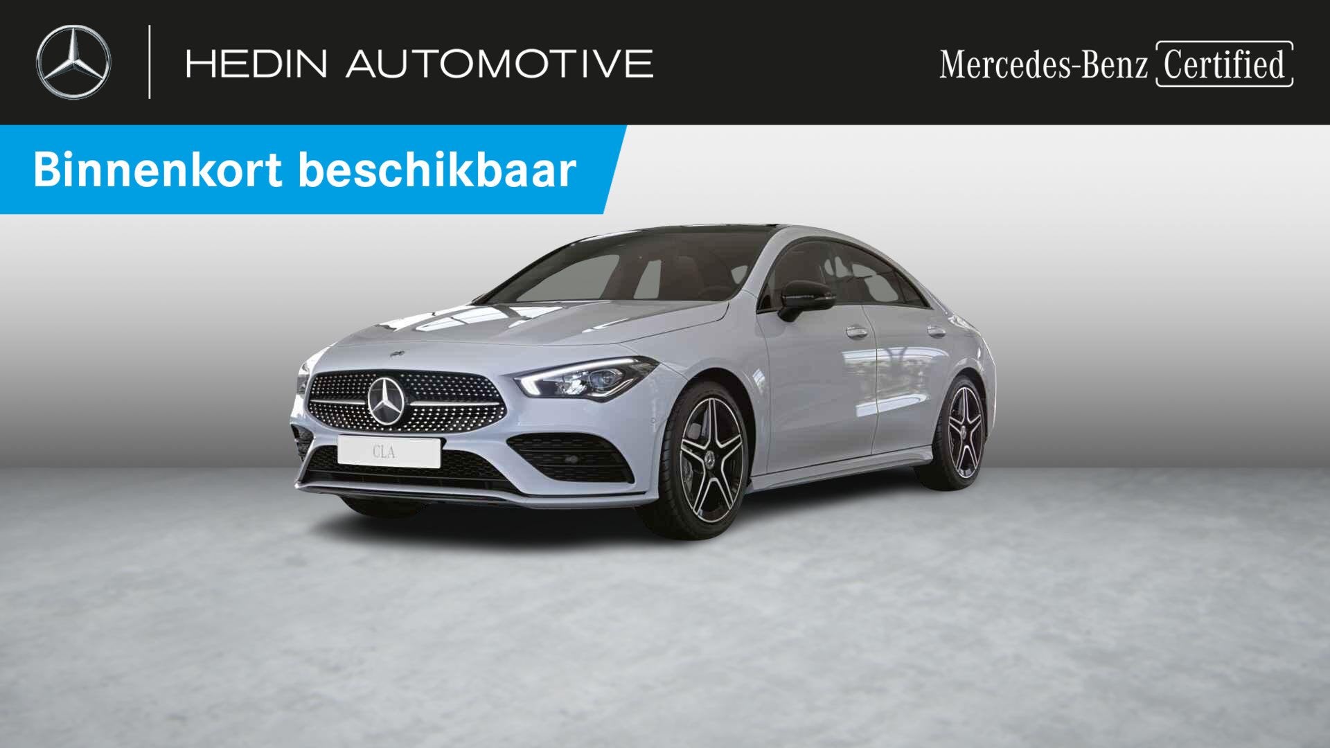 Mercedes-Benz CLA-klasse 180 Coupé AMG Line | Panoramisch D, 1325 kg, Gebruikt, 4 cilinders, 136 pk