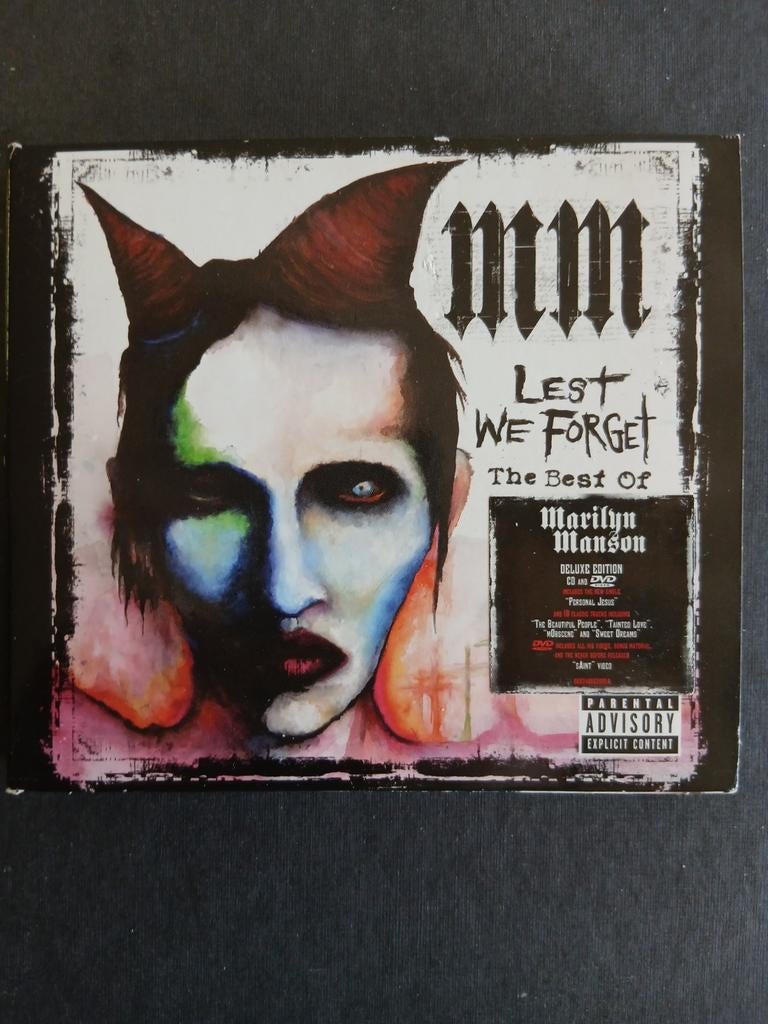 Lest we forget - The best of Marilyn Manson, Ophalen of Verzenden, Zo goed als nieuw, Boxset