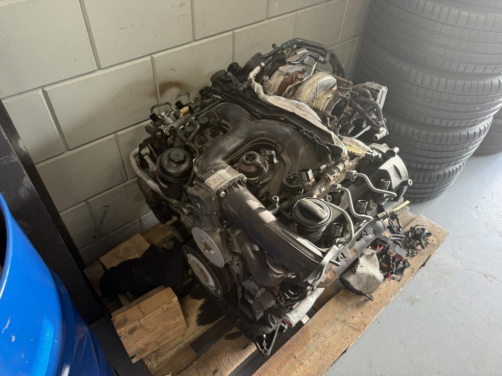 Audi A6 V6 Bi-Turbo CVUB Motorblok compleet, -, -, Audi, Enlèvement