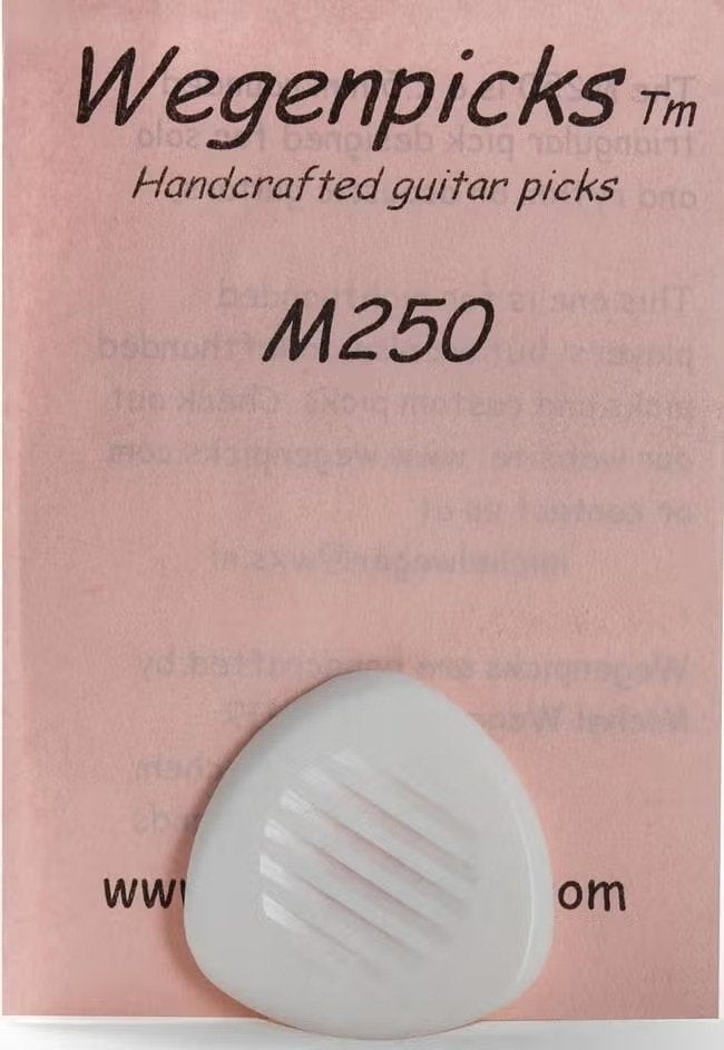 Wegen M 250 Mandoline Plectrum - 2.50 mm - Wit - Set van 1, Enlèvement ou Envoi, Neuf, Mandoline