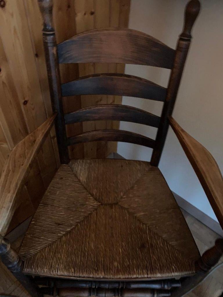 zetel riet, Huis en Inrichting, Ophalen, Gebruikt, Eenpersoons, Minder dan 75 cm