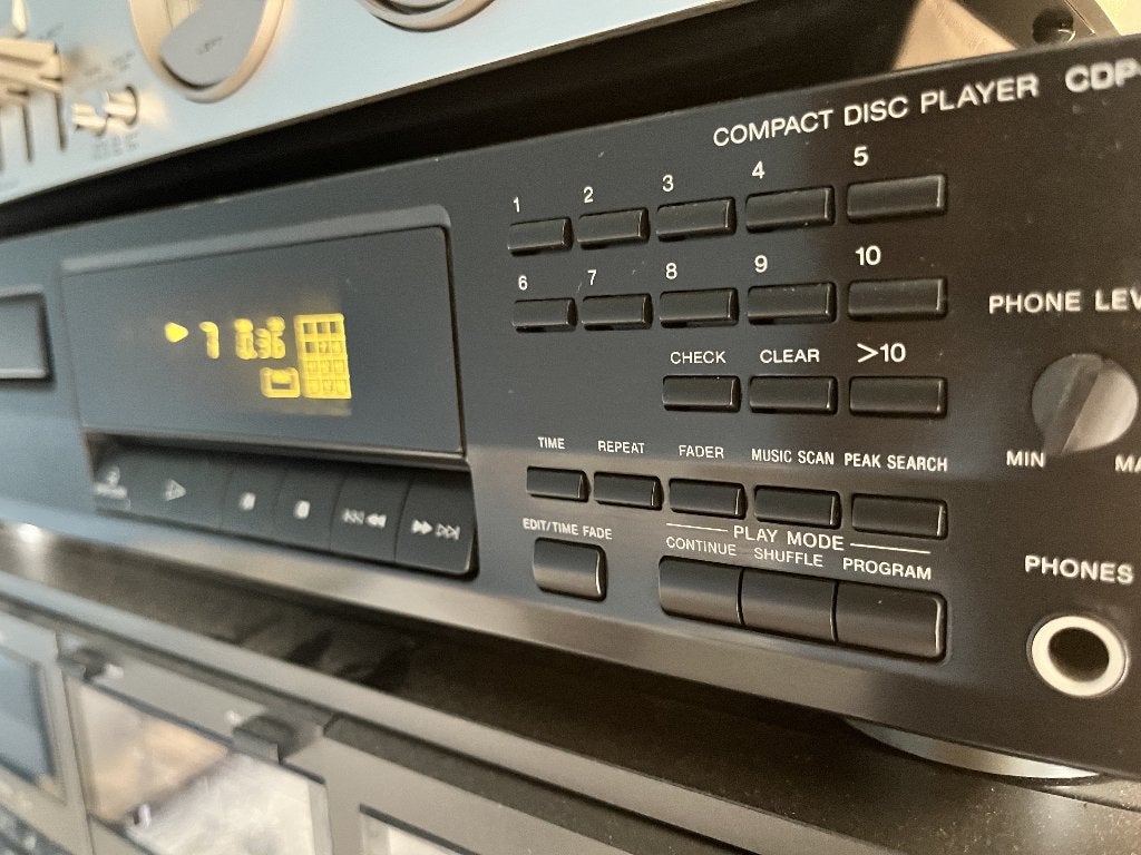 Sony CDP-211 CD-speler, TV, Hi-fi & Vidéo, Enlèvement, Utilisé, Sony