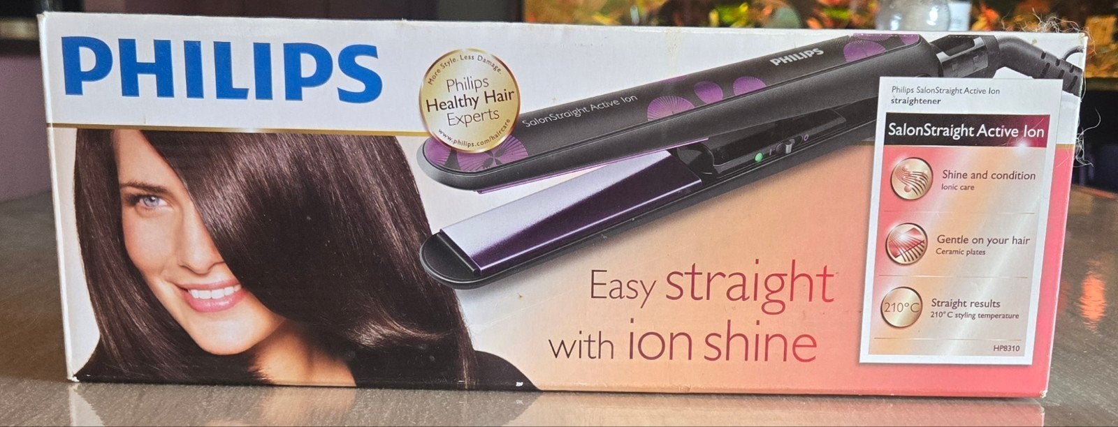Lisseur de cheveux PHILIPS HP8310, Bijoux, Sacs & Beauté, Enlèvement ou Envoi, Comme neuf, Fer à friser ou Lisseur