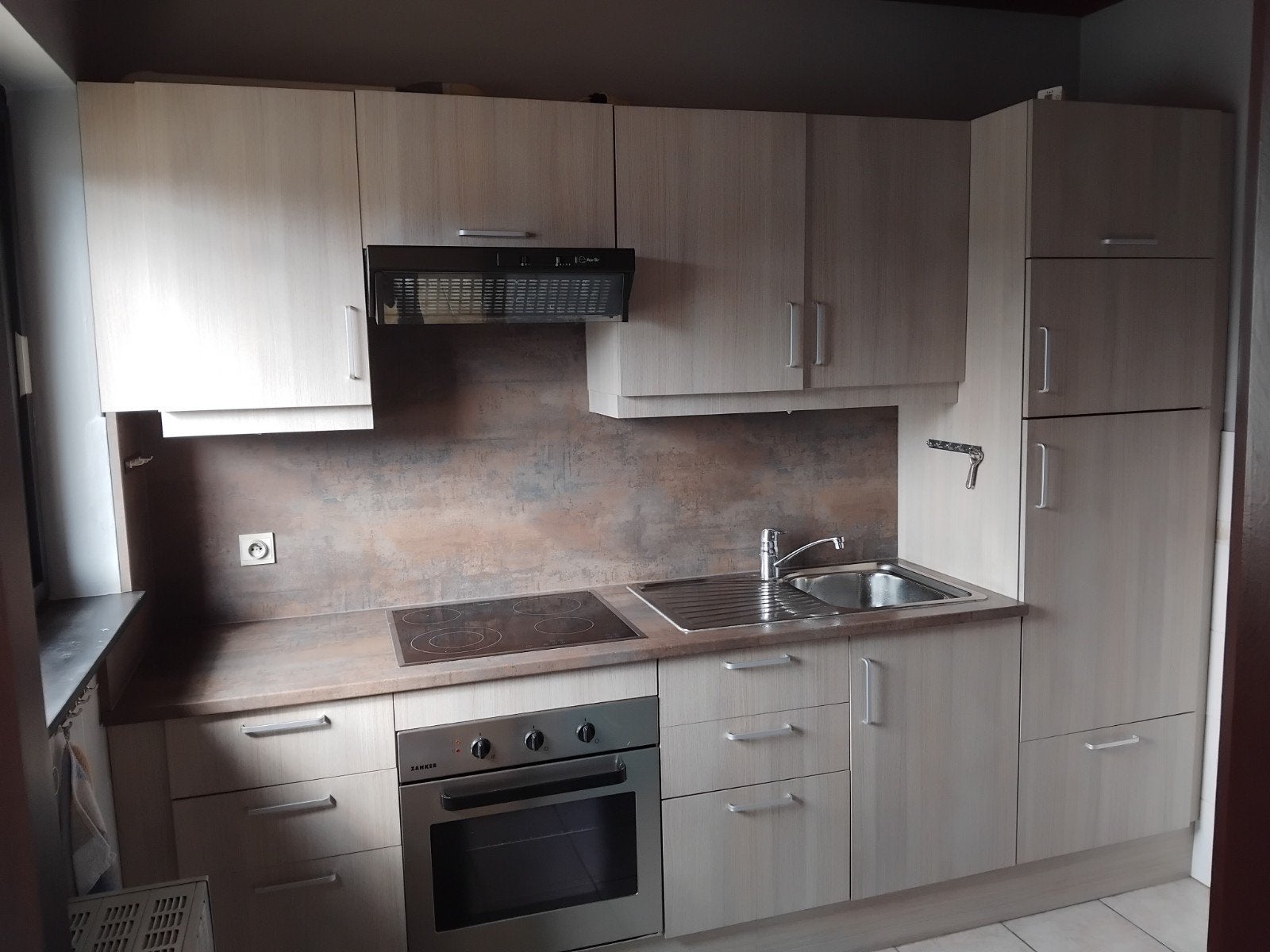 keuken inclusief inbouw apparatuur, Enlèvement, Utilisé, Cuisine à paroi simple