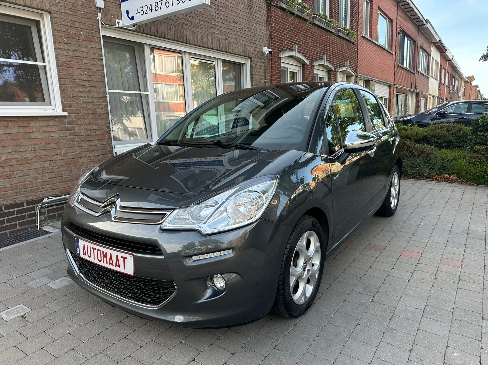 Citroen C3 1.6i Automaat! Topstaat* Airco*86000km* Garantie!, Autos, Achat, Entreprise, Noir, 5 portes