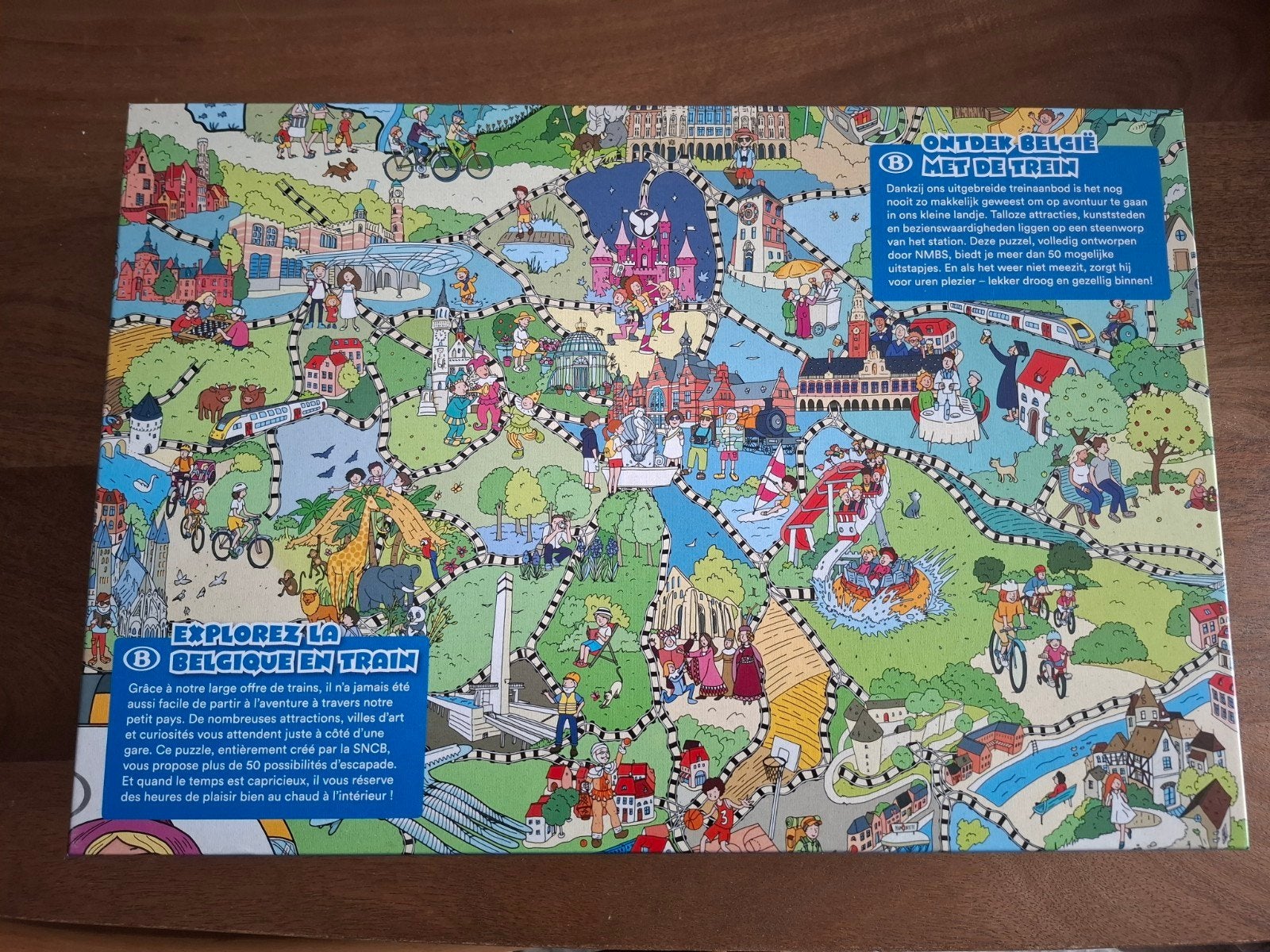 Puzzel NMBS 2025, Hobby en Vrije tijd, Ophalen