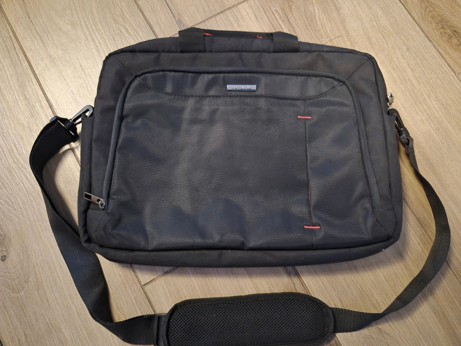 Laptoptas - Samsonite, Ophalen, Gebruikt, Zwart, Gevoerd laptopvak