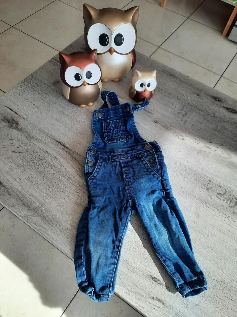 Jeans salopette / tuinbroek zeeman maat 68, Kinderen en Baby's, Ophalen of Verzenden