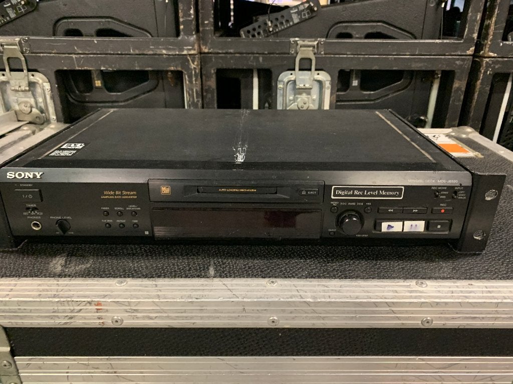 Sony MDS-JE520 // Stereo Minidisc Recorder, Audio, Tv en Foto, Ophalen, Sony