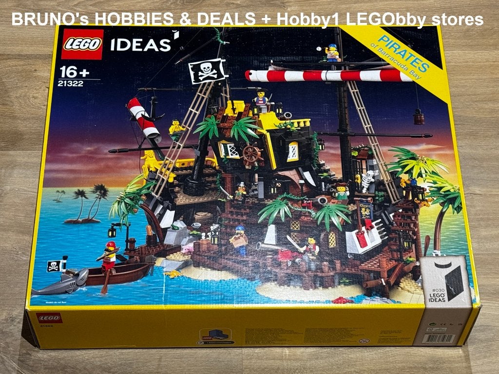 LEGO 21322 IDEAS Pirates of Barracuda Bay NEUF SCELLE, Enfants & Bébés, Jouets | Duplo & Lego, Neuf, Enlèvement ou Envoi, Lego
