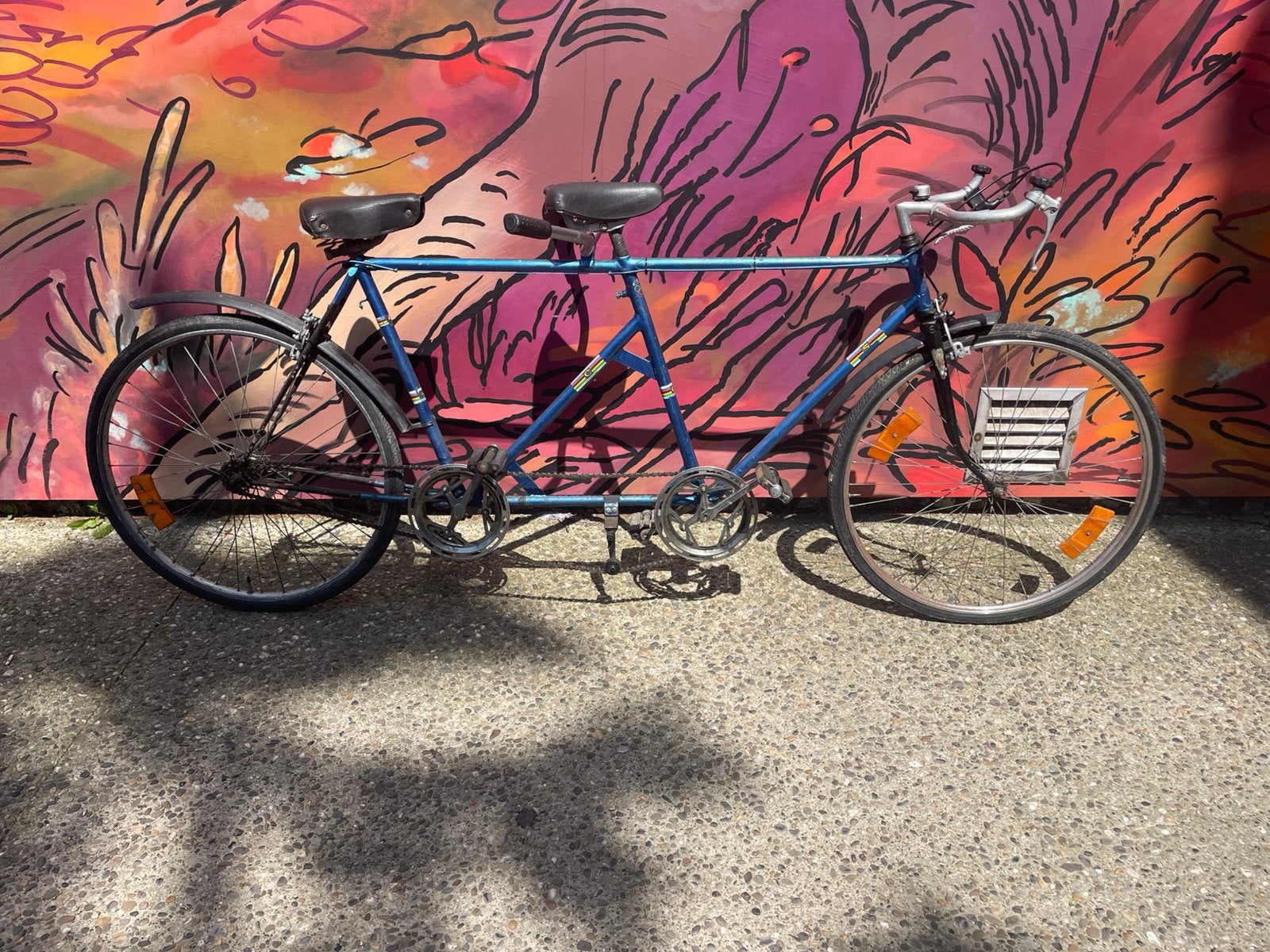 Vélo tandem oldtimer, Enlèvement, Utilisé