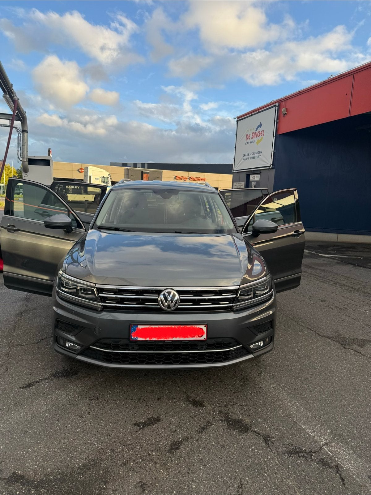 Volkswagen Tiguan, Enlèvement