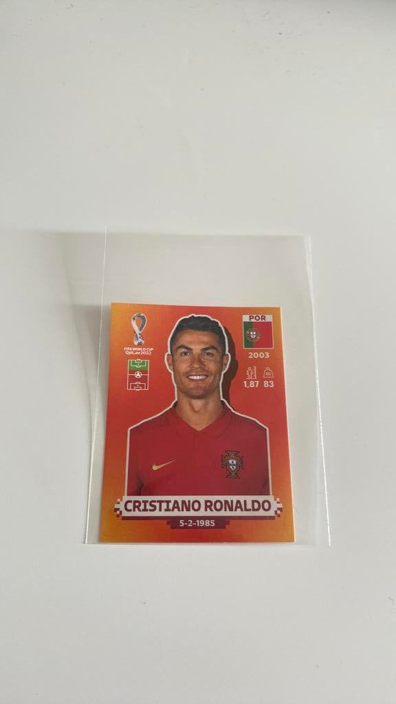 Cristiano ronaldo kaart, Verzamelen, Ophalen, Nieuw