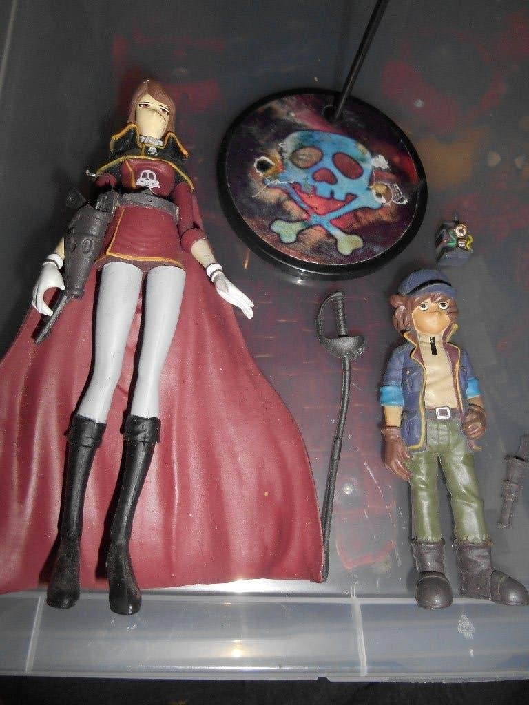 Albator Queen Emeraldas +-15cm & Hiroshi, Enlèvement ou Envoi