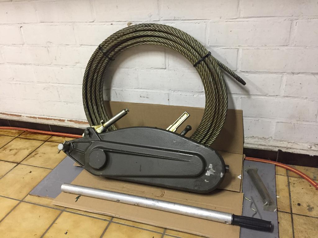 Professionele zware Tirfor Tractel T - 35 . Nieuw !, Bricolage & Construction, Treuils et Palans, Enlèvement, Neuf, Manuelle