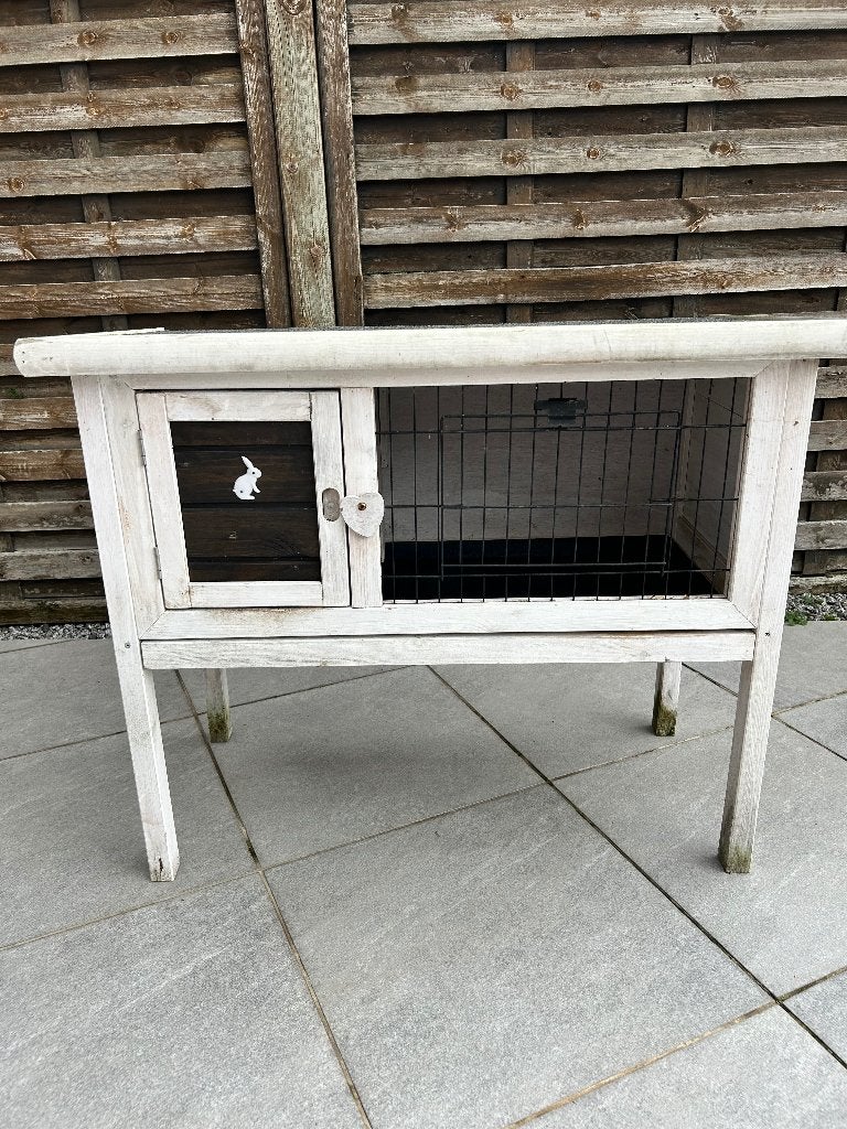 Konijnenhok groot en kleintje, Enlèvement, Utilisé, Niche, Lapin