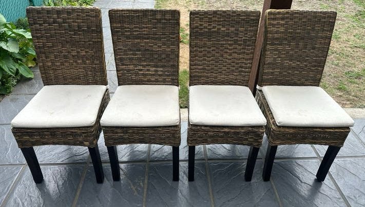 Rieten stoelen, Ophalen, Zo goed als nieuw